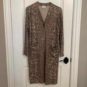 One of this seasons trend…leopard.  This sweater is a must have this season